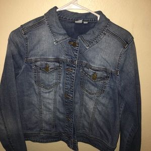 blue BP jean jacket